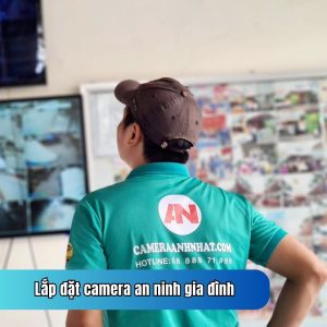 Lắp đặt camera an ninh gia đình
