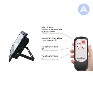 Đèn Năng Lượng Mặt Trời 200W JinDian JD-8200L