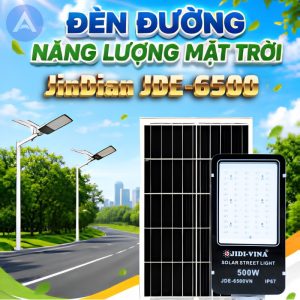 đèn năng lượng mặt trời 500W JinDian JDE-6500