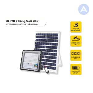 Đèn Năng Lượng Mặt Trời 70W JinDian JD-770