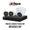 Trọn Bộ 3 Camera IP Dahua 2MP D2023-3IP