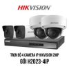 Trọn bộ 4 camera IP Hikvision 2MP H2023-4IP