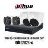 Trọn bộ 4 camera Analog HD DAHUA 2MP D2023-4