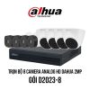 Trọn bộ 8 camera Analog HD DAHUA 2MP D2023-8
