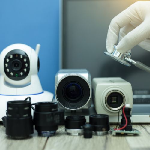 Camera quan sát bị cháy nguồn có sửa được không?