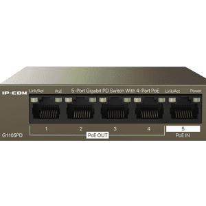 Switch-IP-COM-G1105PD-5-Port