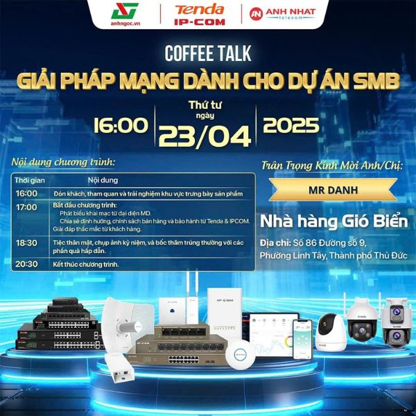 Giải pháp mạng dành cho dự án smb