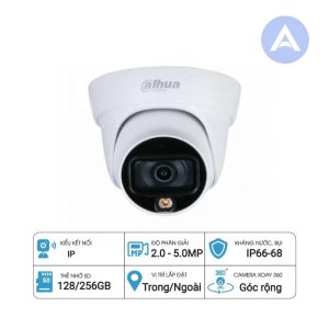 Camera DAHUA DH-HAC-HDW1509TLP-A-LED 5MP