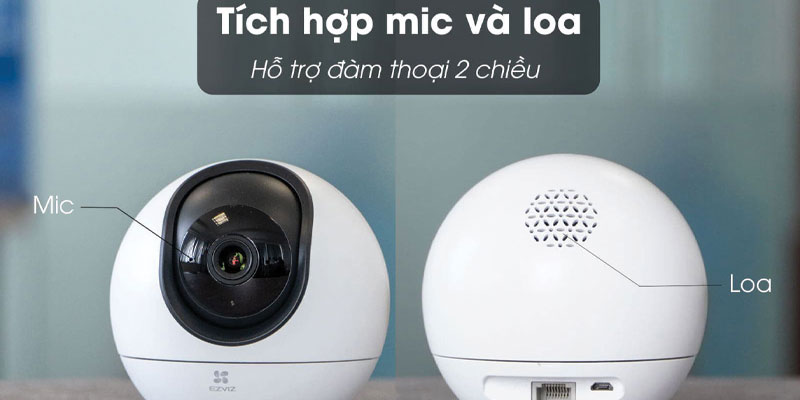 camera nhận diện tiếng khóc