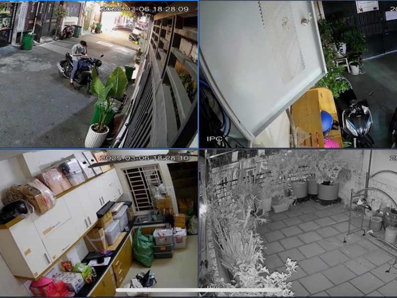 Camera Bullet cho phép quan sát chi tiết các đối tượng ở khoảng cách xa