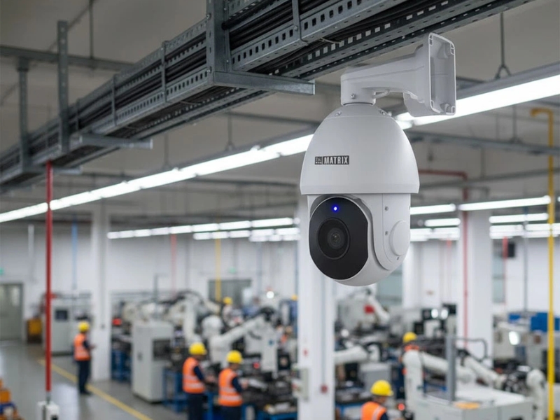 Camera Speed Dome (PTZ) có khả năng xoay ngang 360 độ