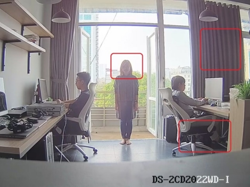 Camera Dome có hiện tượng chói sáng làm giảm chất lượng hình ảnh