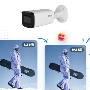 Dahua DH-IPC-HFW2339NT-ZS tối ưu dung lượng hình ảnh