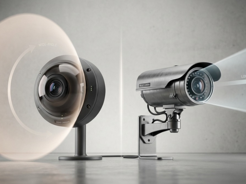 Nên chọn camera Dome hay Bullet? So sánh chi tiết