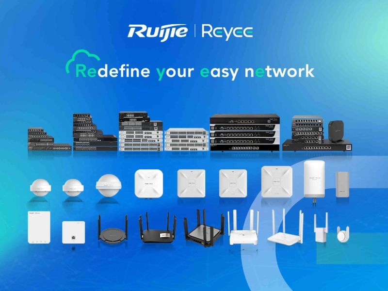 Ruijie Networks là thương hiệu nằm trong Top đầu thị trường thiết bị mạng