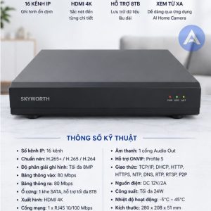 Đầu ghi Skyworth SKH-N116K-A