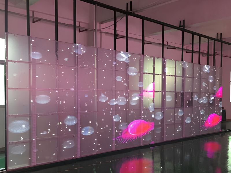 Màn hình LED trong suốt
